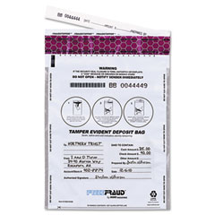 MMF Industries FREEZFraud Bags, 9 x 12, White, 100/Box MMF236210306