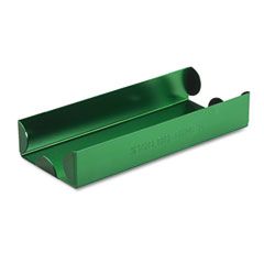 MMF Industries Rolled Coin Aluminum Tray w/Denomination & Quantity Etched on Side, Green MMF211011002