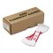 MMF Industries Self-Adhesive Currency Straps, Red, $500 in $5 Bills, 1000 Bands/Box MMF216070F07