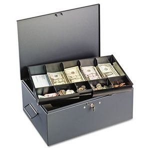 MMF221F15TGRA - Extra Large Cash Box with Handles
