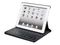 Monoprice Keyboard Folio with Mechanical Keys for iPad-2/3/4, Black with Black Keys (109775)
