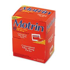 Motrin IB Ibuprofen Tablets, 50 Two-Packs/Box MCL48152