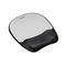 MyDirectAdvantage Fellowes 9175801 Memory Foam Mouse Pad Wrist Rest, 7 15/16 x 9 1/4, Black/Silver