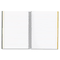 National Brand 3-Subject Notebook, College/Margin Rule, 6-3/8 x 9-1/2, WE, 120 Sheets RED31364