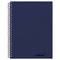 National Brand 3-Subject Notebook, College/Margin Rule, 6-3/8 x 9-1/2, WE, 120 Sheets RED31364