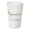 NatureHouse Compostable Paper/PLA Cup, 16 oz, Black, 50/Pack SVAC016