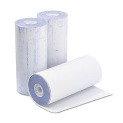 NCR Teller Roll, 1/2" x 92 ft, White, 50/Box NCR802211