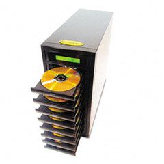 Norazza CD127 Pro CD Load & Go Duplication System, 52x 1-To-7 CD Duplication NRZCD127