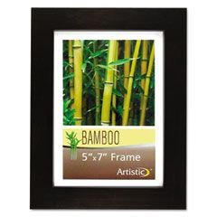 Nu-Dell Bamboo Frame, 5 x 7, Black NUD14157