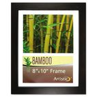 Nu-Dell Bamboo Frame, 8 x 10, Black NUD14181