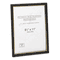 Nu-Dell EZ Mount Document Frames, Plastic, 8-1/2 x 11, Black, 18/Pack NUD11818