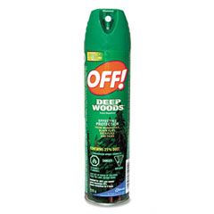 OFF! Deep Woods Off!, 6-oz. Aerosol Can, 12 Cans/Carton DRACB018425CT