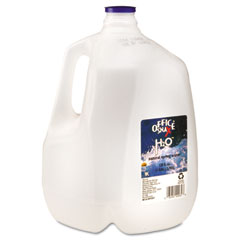Office Snax Bottled Spring Water, Gallon, 3 Bottles/Carton OFX00032