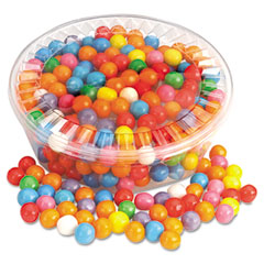 Office Snax Gumballs, Assorted, 18 oz OFX00065