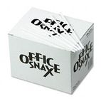 Office Snax Plastic Stir Sticks, 5", Plastic, White, 1000/Box OFXSTR5