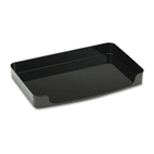 Officemate 2200 Series Side-Loading Desk Tray, Plastic, 8 1/2 x 14, Black OIC22212