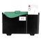 Officemate Add-on Wall File, Letter/Legal, 1 Pocket, 9 3/4 x 15 3/4, Black, 1/EA OIC21722
