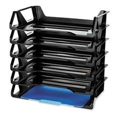 Officemate Recycled Desk Tray, Side Load, 15 1/8 x 8 7/8 x 15, Letter/A4, 6/PK OIC26212