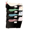 Officemate Wall Filing System, Four Pockets, 23 1/4 x 15 3/4 x 3 7/8, Plastic, Black OIC21724
