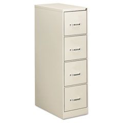 OIF Four-Drawer Economy Vertical File, 15w x 26-1/2d x 52h, Light Gray EFS41107