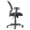 OIF Mid-Back Swivel/Tilt Mesh Chair, Mesh Back/Seat, Black OIFCD4218