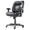 OIF Swivel/Tilt Leather Task Chair, Black OIFST4819