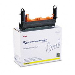 Oki 41962801 Drum, Type C4, Yellow OKI41962801