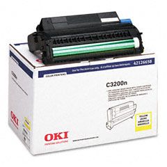Oki 42126658 Drum Unit, Yellow OKI42126658