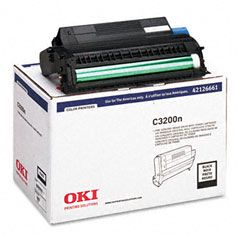 Oki 42126661 Drum Unit, Black OKI42126661