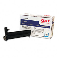 Oki 43381719 Drum Unit, Cyan OKI43381719