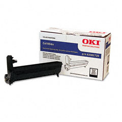 Oki 43381720 Drum Unit, Black OKI43381720