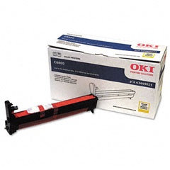 Oki 43449025 Drum Unit, Yellow OKI43449025