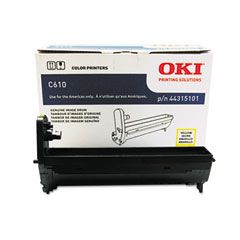 Oki 44315101 Drum, 20,000 Page-Yield, Yellow OKI44315101
