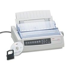Oki ML320 Nine-Pin Narrow Dot Matrix Printer OKI62415401