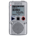 Olympus DP-201 Digital Voice Recorder, 2GB, Silver OLYV412121SU000