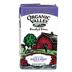 Organic Valley Liter Half & Half, 33.8 oz Aseptic Carton ORV20336162