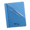 Oxford Clear Front Report Cover, Tang Clip, Letter, 1/2" Capacity, Blue, 25/Box ESS55801
