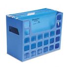 Oxford DecoFlex Letter Size Desktop Hanging File, Plastic, 12 1/4 x 6 x 9 1/2, Blue ESS23011