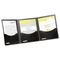 Oxford Five-Pocket Folder, 3 Panels, Title Pocket, 400-Sheet Capacity, Black/Charcoal ESS99836