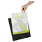 Oxford Five-Pocket Folder, 3 Panels, Title Pocket, 400-Sheet Capacity, Black/Charcoal ESS99836