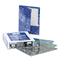 Oxford Marble High Gloss Portfolio, Charcoal/Green/Navy/Purple ESS50190