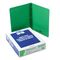 Oxford Paper Report Cover, Tang Clip, Letter, 1/2" Capacity, Light Green, 25/Box ESS52503
