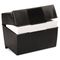 Oxford Plastic Index Card Flip Top File Box Holds 500 5 x 8 Cards, Matte Black ESS01581
