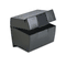Oxford Plastic Index Card Flip Top File Box Holds 500 5 x 8 Cards, Matte Black ESS01581