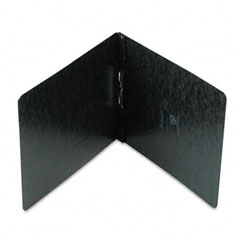 Oxford Pressboard Report Cover, Prong Clip, Letter, 2" Capacity, Black ESS71306