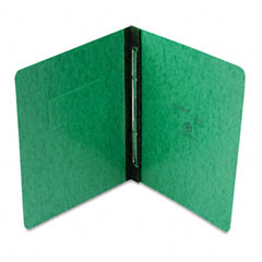 Oxford Pressboard Report Cover, Prong Clip, Letter, 3" Capacity, Dark Green ESS12917