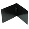 Oxford PressGuard Coated Report Cover, Prong Clip, Letter, 2" Capacity, Black ESS71106