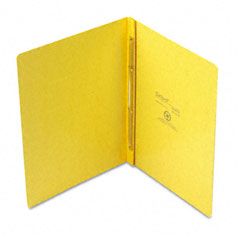Oxford PressGuard Report Cover, Prong Clip, Letter, 3" Capacity, Yellow ESS12709