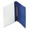 Oxford PressLock Report Cover, Prong Clip, Letter, 1/2" Capacity, Clear/Blue, 25/Box ESS52702