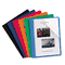 Oxford Report Cover, Tang Clip, Letter, 1/2" Capacity, Assorted Colors, 25/Box ESS55813